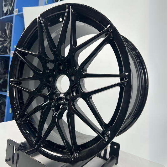 BMW Gloss Black 666M Comp Style Forged Alloys