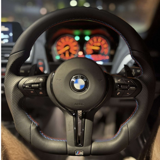BMW Flat Bottom OEM + Steering Wheel