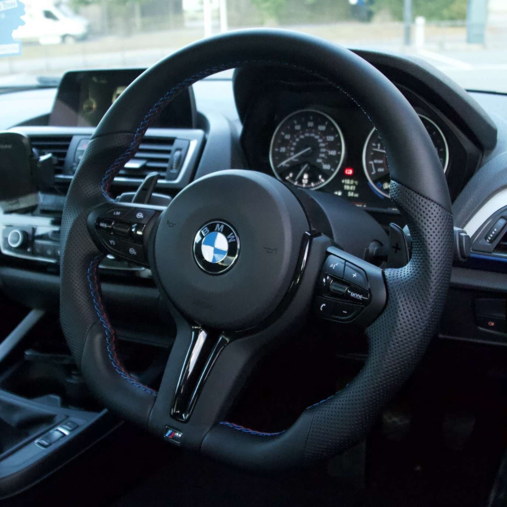 BMW Flat Bottom OEM + Steering Wheel