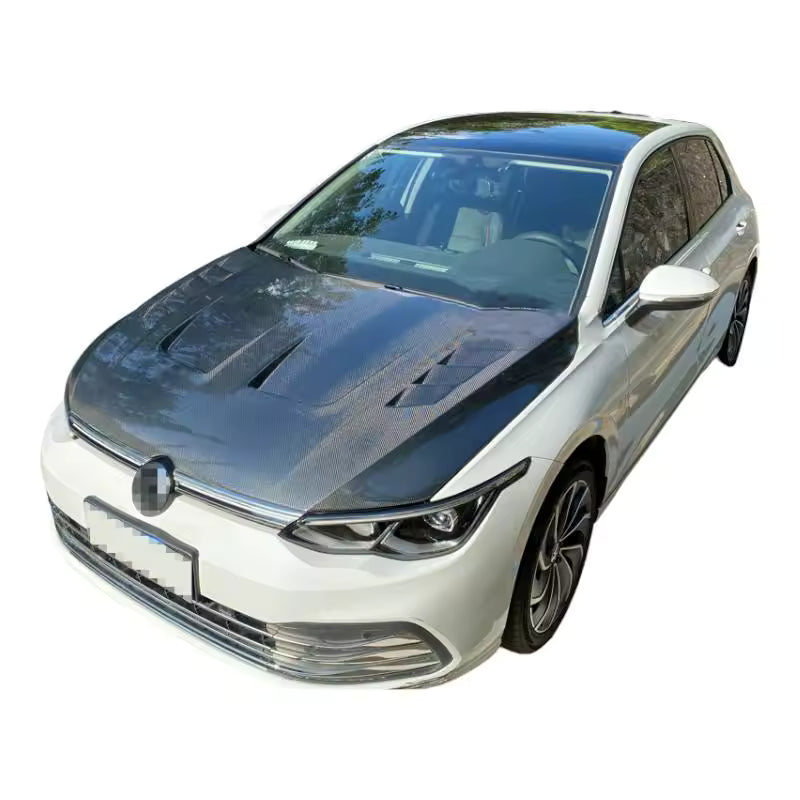 Vented Carbon Bonnet for VW MK8 Golf