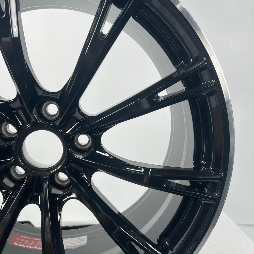 Audi Gloss Black ABT Style Forged Alloys