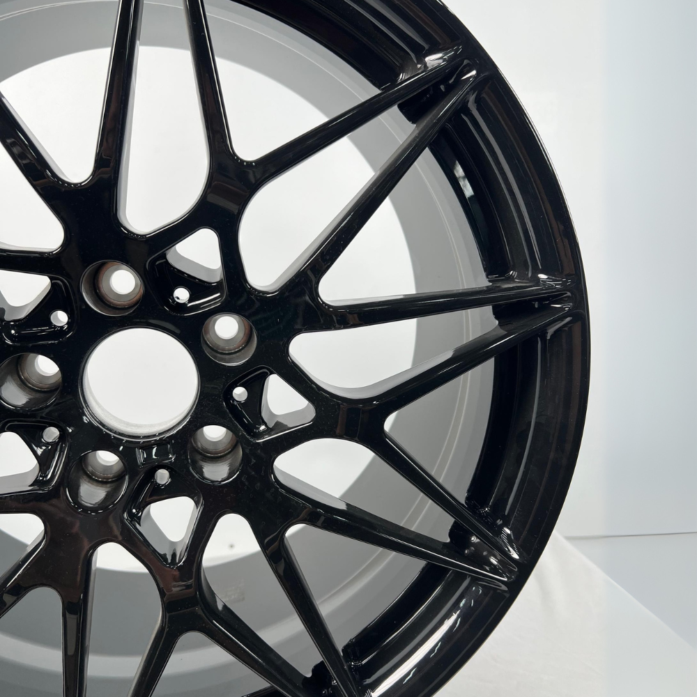 BMW Gloss Black 666M Comp Style Forged Alloys