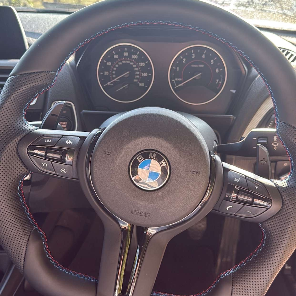 BMW Flat Bottom OEM + Steering Wheel