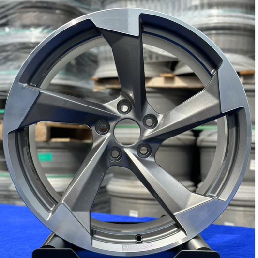 Audi Silver Rota Style Forged Alloys