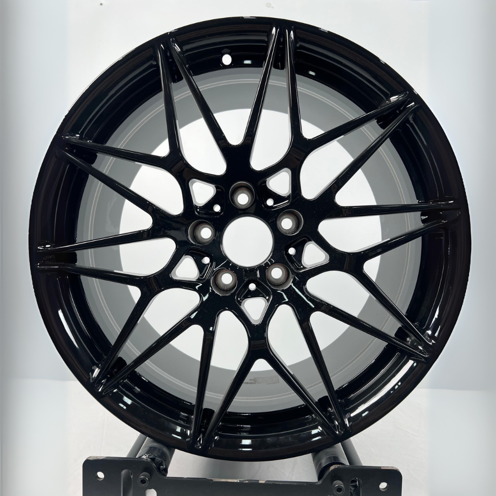 BMW Gloss Black 666M Comp Style Forged Alloys