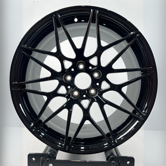 BMW Gloss Black 666M Comp Style Forged Alloys